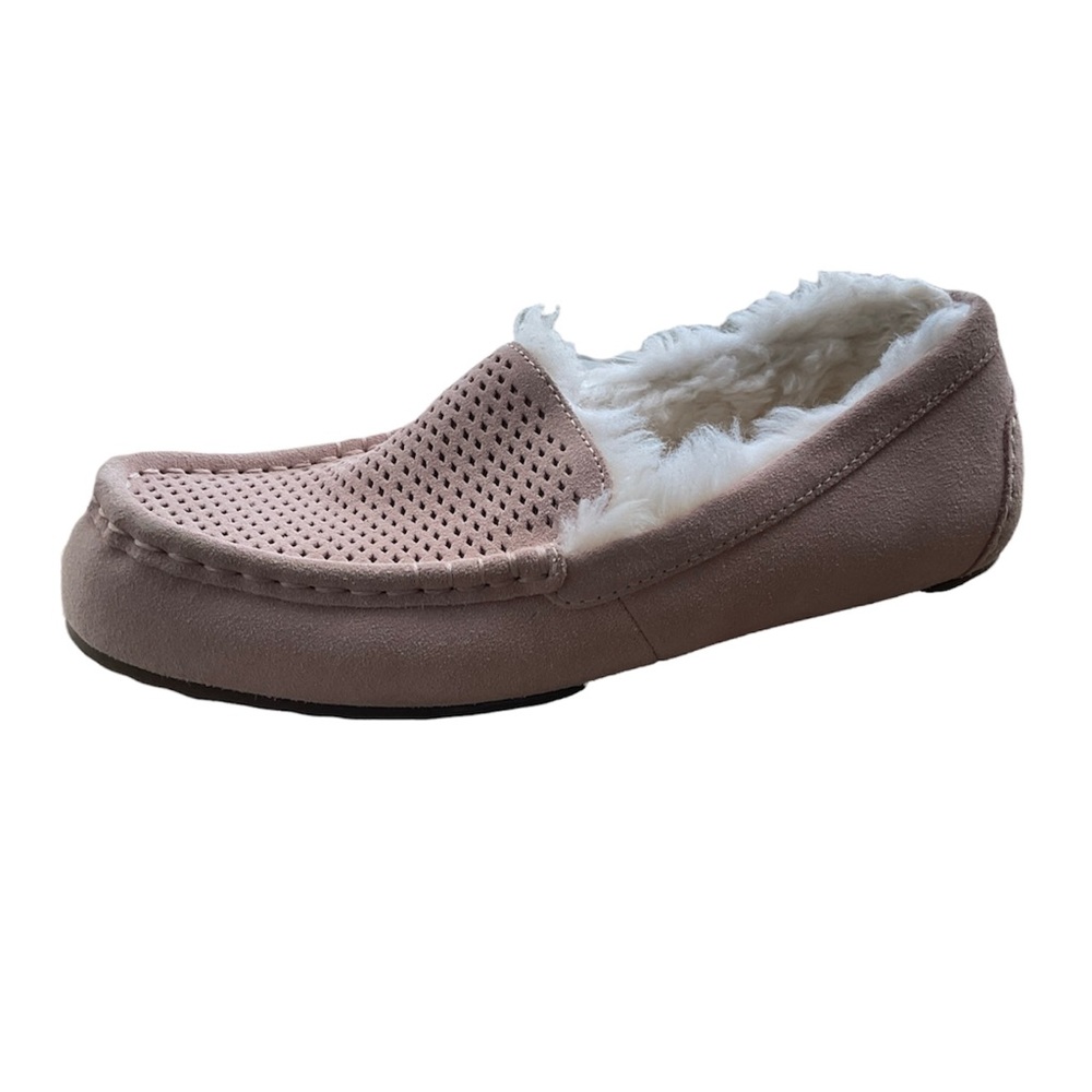 Koolburra Fluffy Suede Pink Slipper Size 9